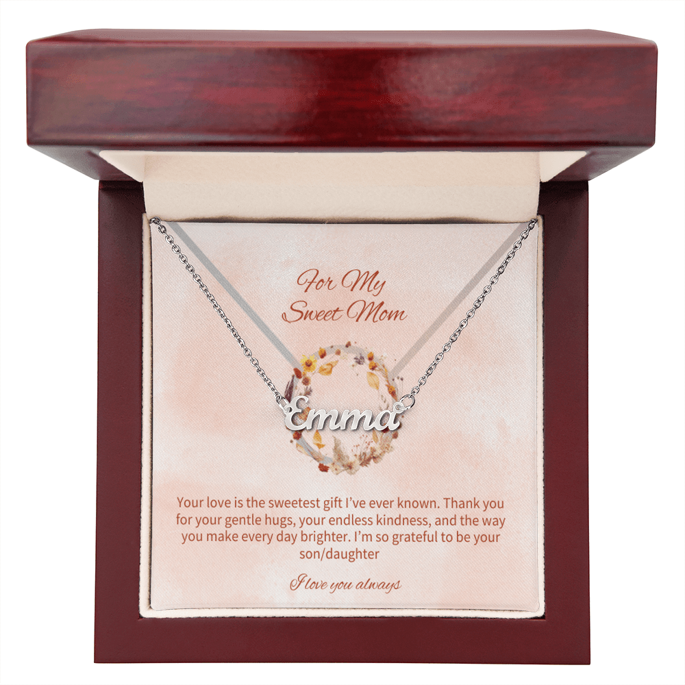 Uniquely Hers The Personalized Name Necklace for Mother's Day - momsparkle