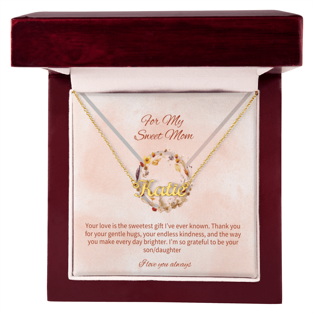 Uniquely Hers The Personalized Name Necklace for Mother's Day - momsparkle