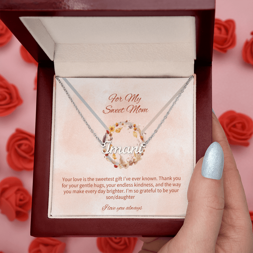 Uniquely Hers The Personalized Name Necklace for Mother's Day - momsparkle