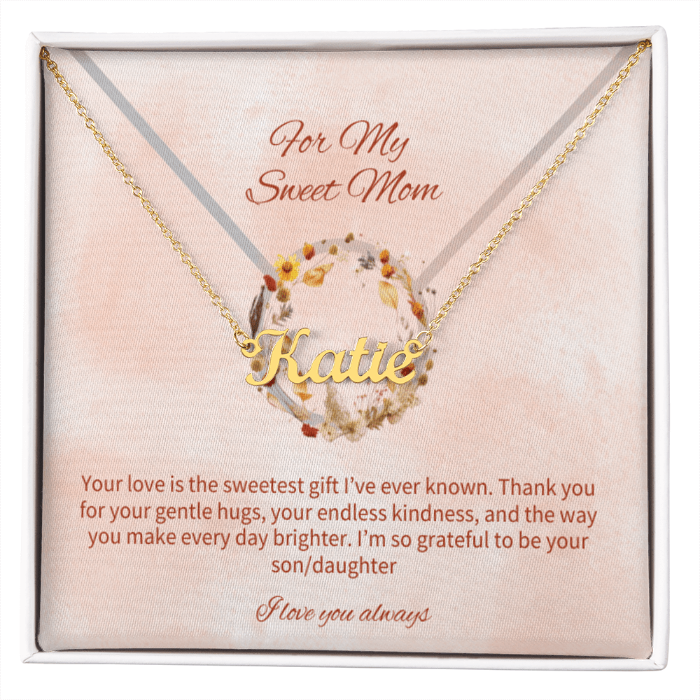 Uniquely Hers The Personalized Name Necklace for Mother's Day - momsparkle