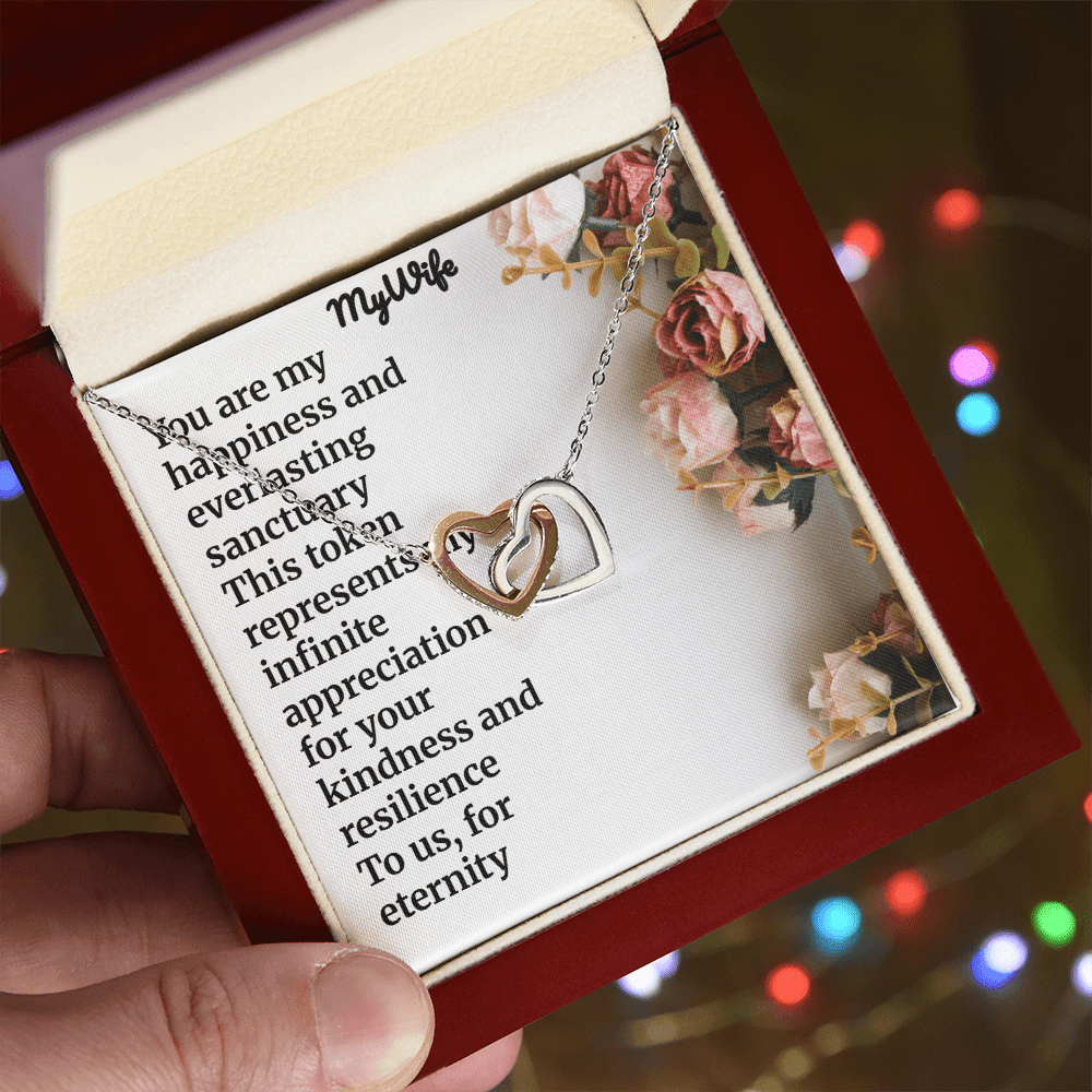 Forever Yours The Interlocking Hearts Necklace - momsparkle
