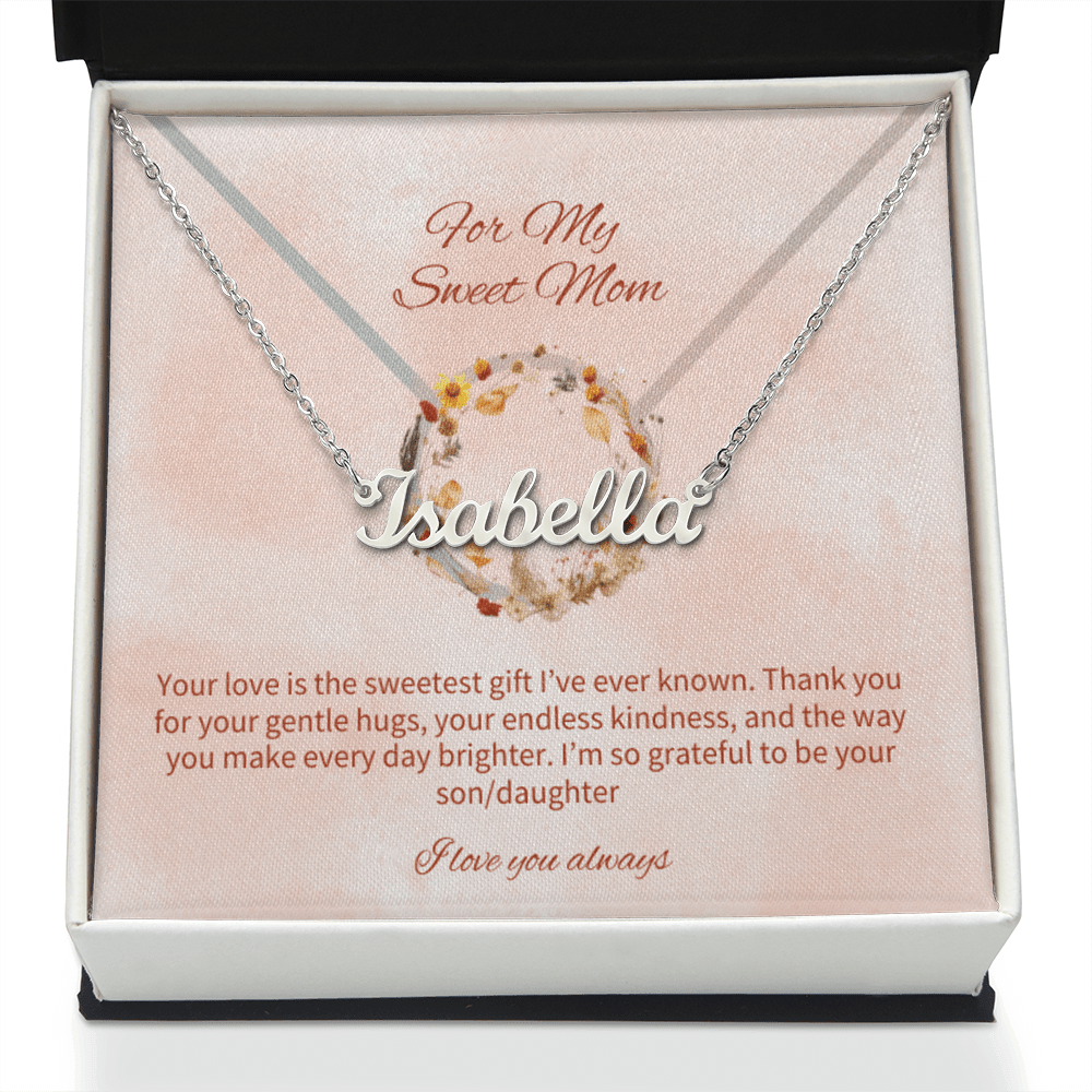 Uniquely Hers The Personalized Name Necklace for Mother's Day - momsparkle