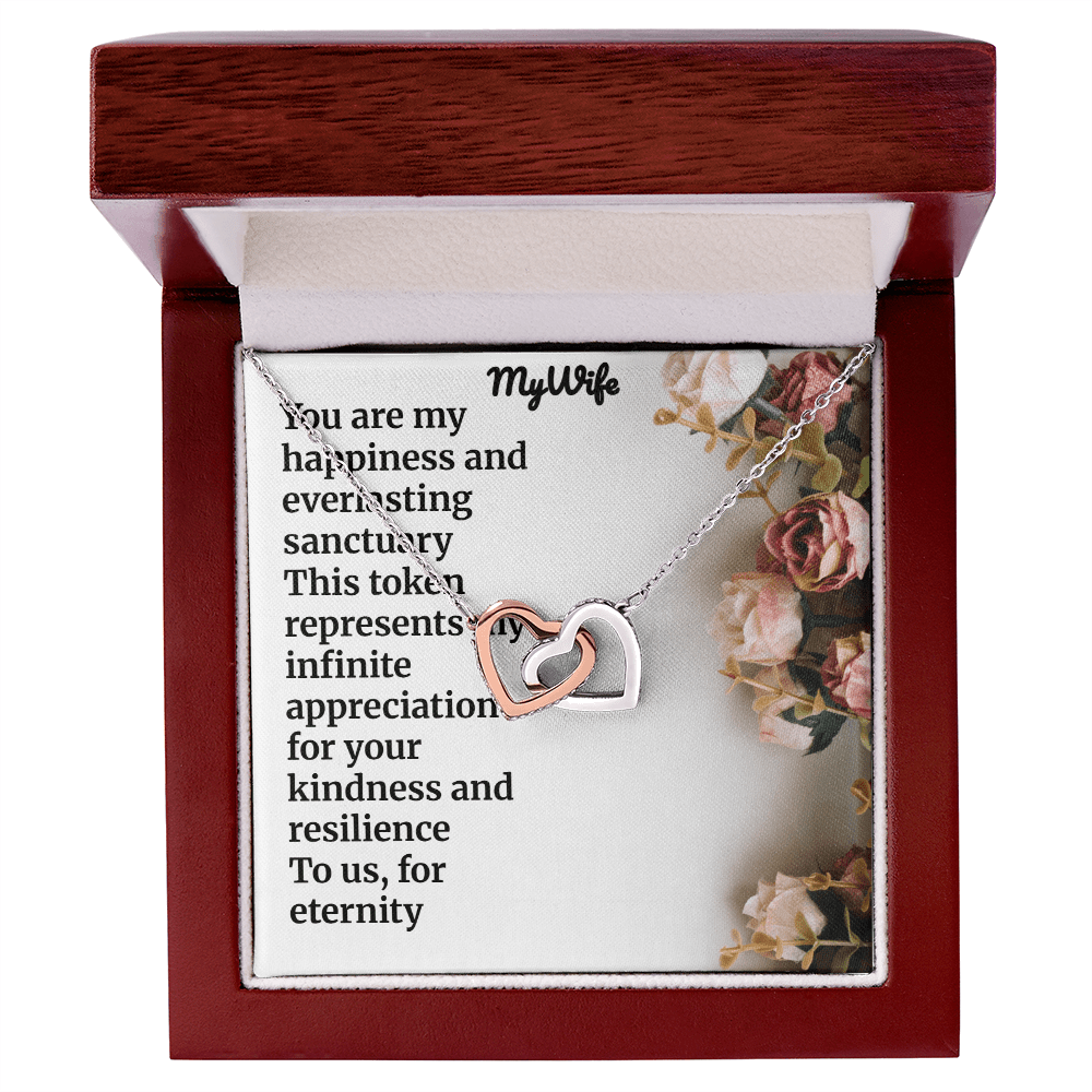 Forever Yours The Interlocking Hearts Necklace - momsparkle