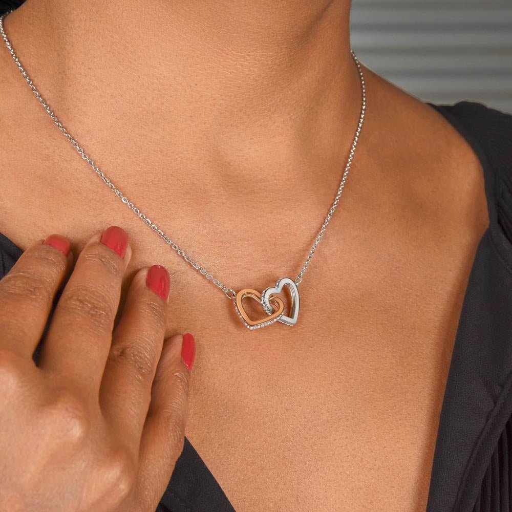 Forever Yours The Interlocking Hearts Necklace - momsparkle