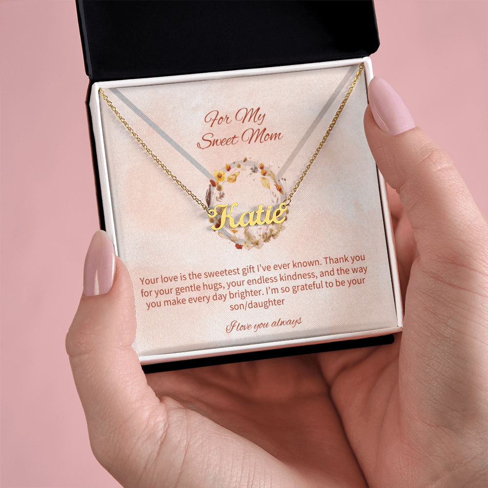 Uniquely Hers The Personalized Name Necklace for Mother's Day - momsparkle