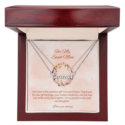 Uniquely Hers The Personalized Name Necklace for Mother's Day - momsparkle