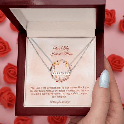 Uniquely Hers The Personalized Name Necklace for Mother's Day - momsparkle
