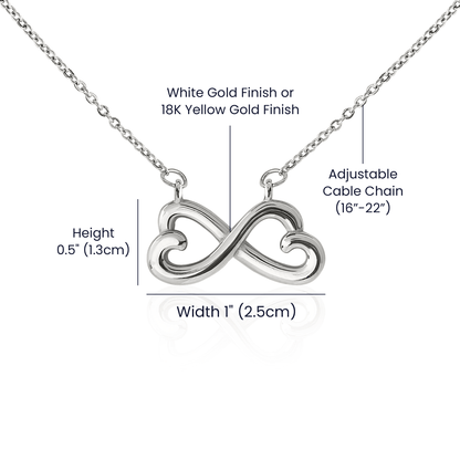 Timeless Devotion The Endless Love Necklace for Mother's Day - momsparkle