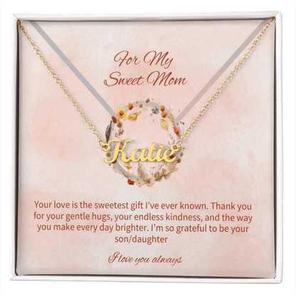Uniquely Hers The Personalized Name Necklace for Mother's Day - momsparkle