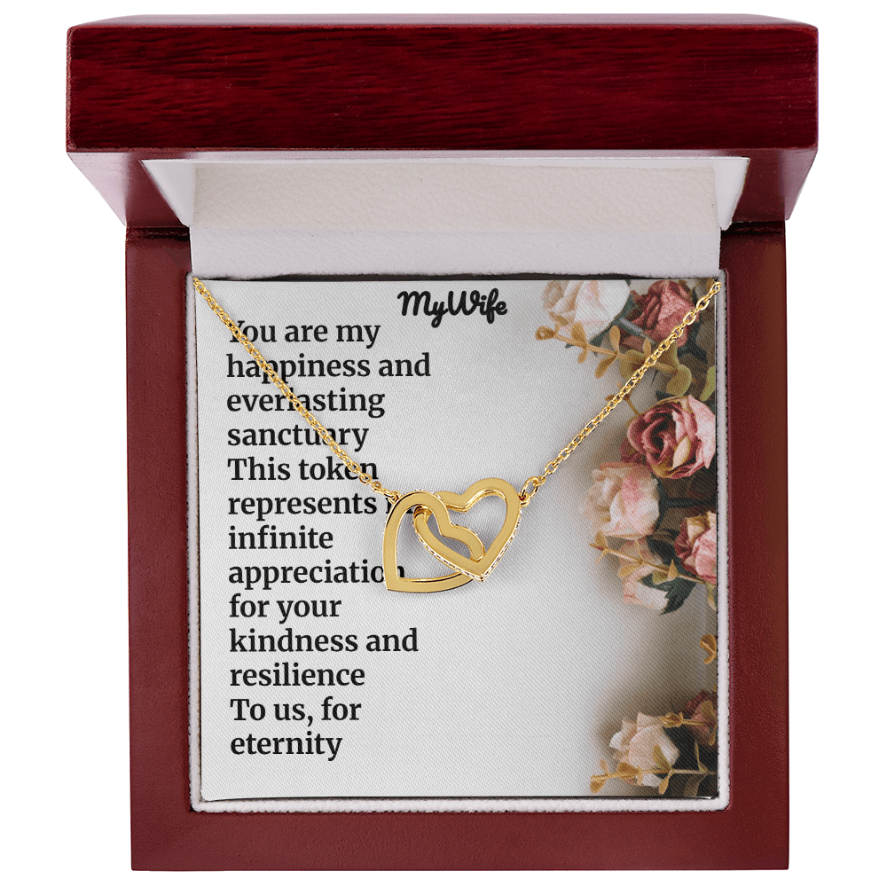 Forever Yours The Interlocking Hearts Necklace - momsparkle