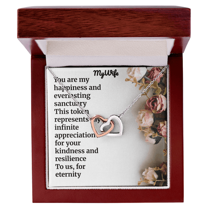 Forever Yours The Interlocking Hearts Necklace - momsparkle