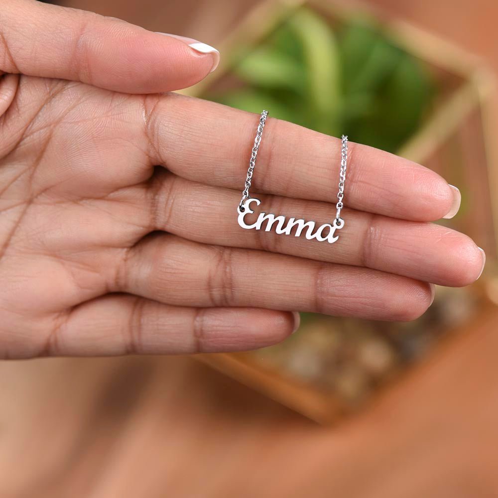 Uniquely Hers The Personalized Name Necklace for Mother's Day - momsparkle