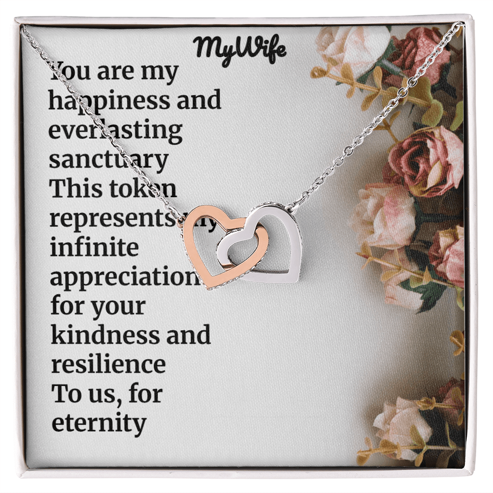 Forever Yours The Interlocking Hearts Necklace - momsparkle