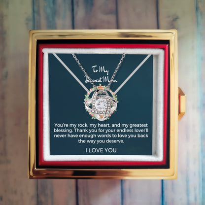 Forever Hers The Love Knot Necklace for a Perfect Mother's Day - momsparkle