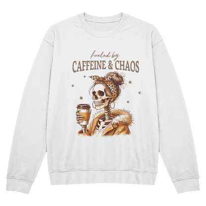 Caffeine And Chaos Long Sleeve Shirt - momsparkle