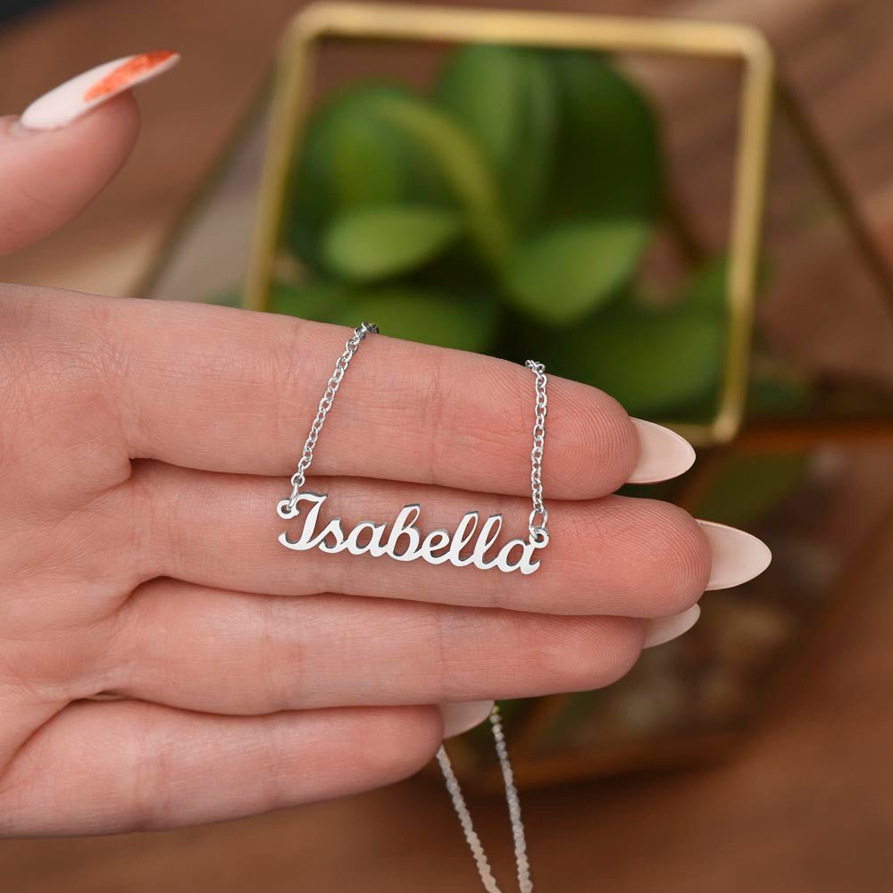 Uniquely Hers The Personalized Name Necklace for Mother's Day - momsparkle