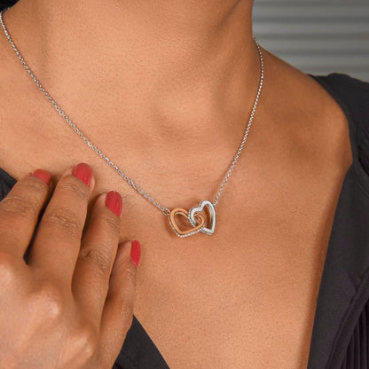 Forever Yours The Interlocking Hearts Necklace - momsparkle